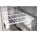 Table réfrigérée négative 2 portes avec dosseret 282L Polar Série U